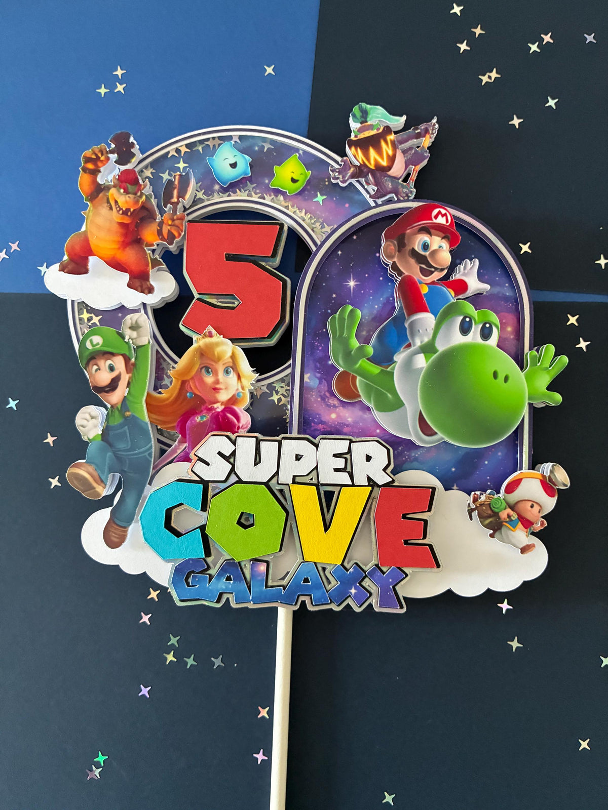 Personalized 3D Cake Topper: Custom Design