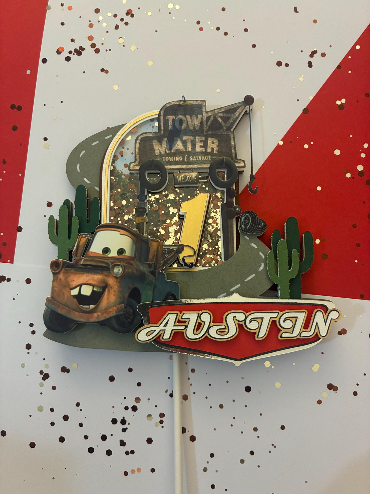 Personalized 3D Cake Topper: Custom Design