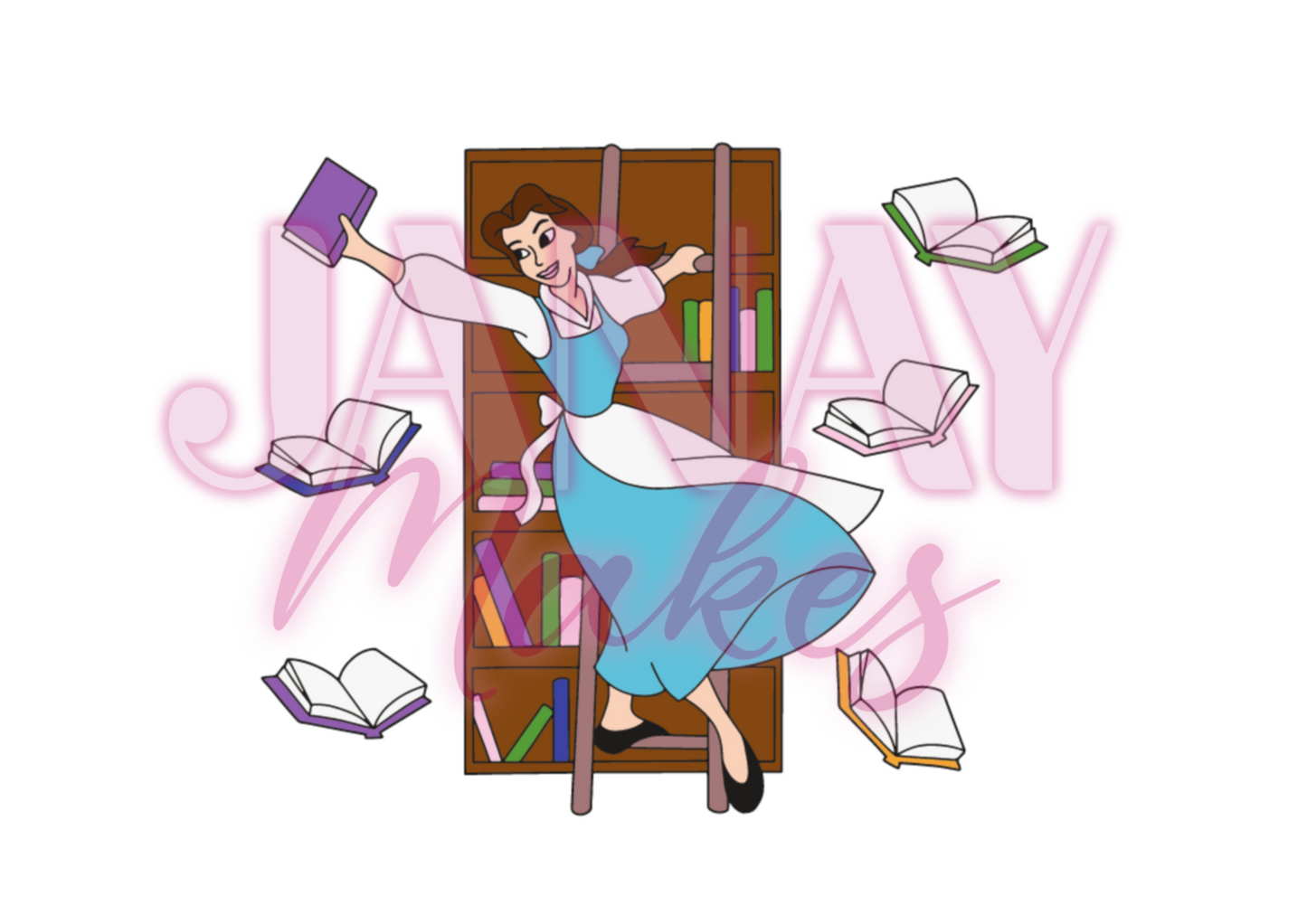 Nose stuck in a book