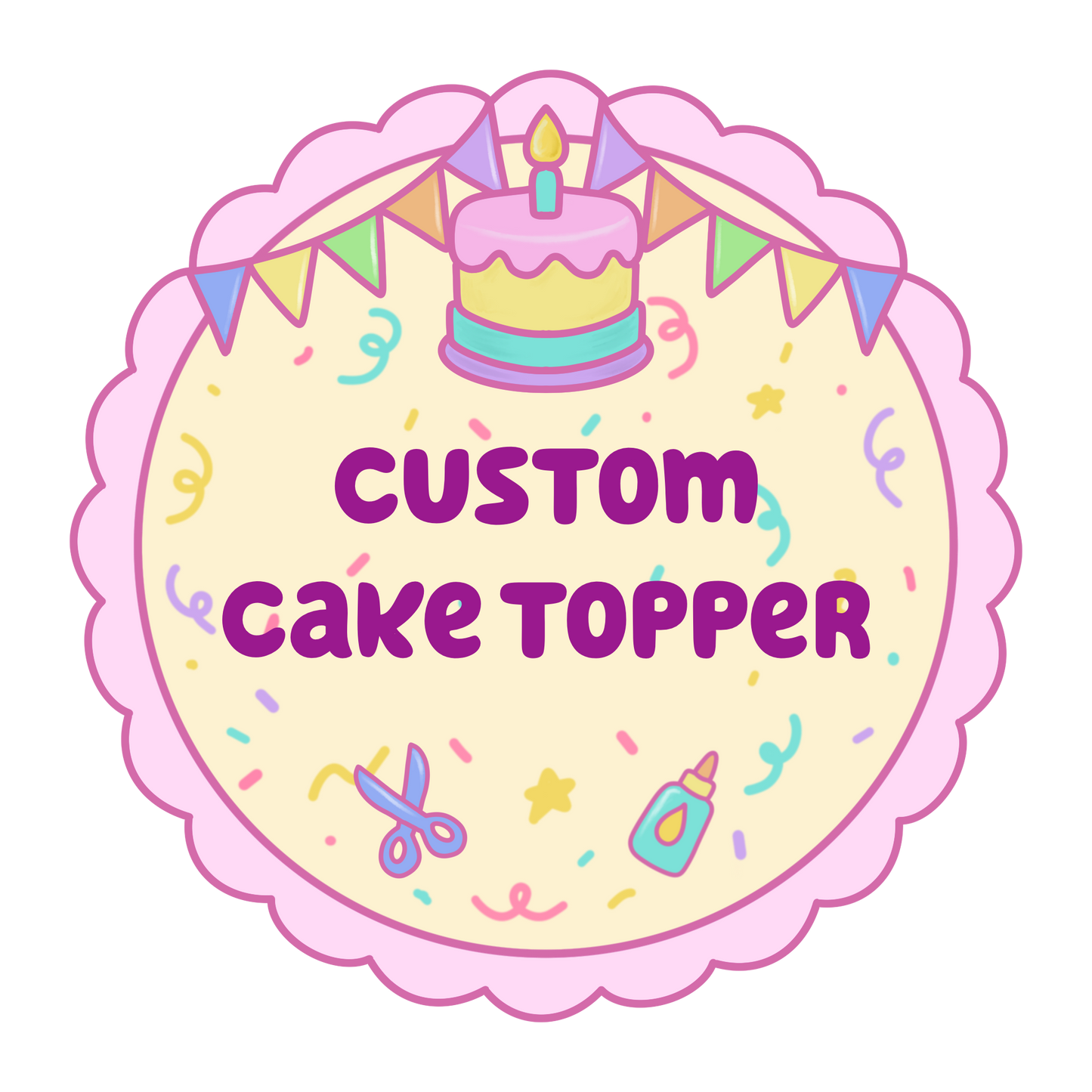 Custom Cake Topper