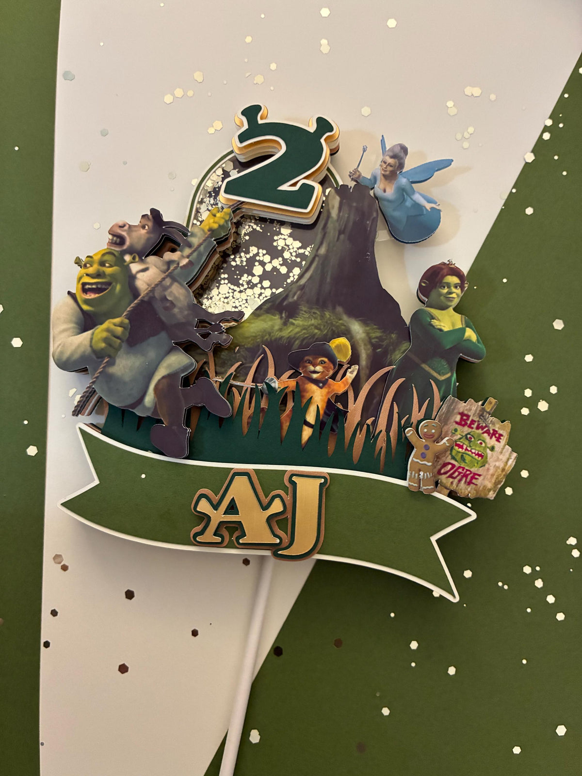 Personalized 3D Cake Topper: Custom Design