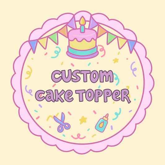Personalized 3D Cake Topper: Custom Design