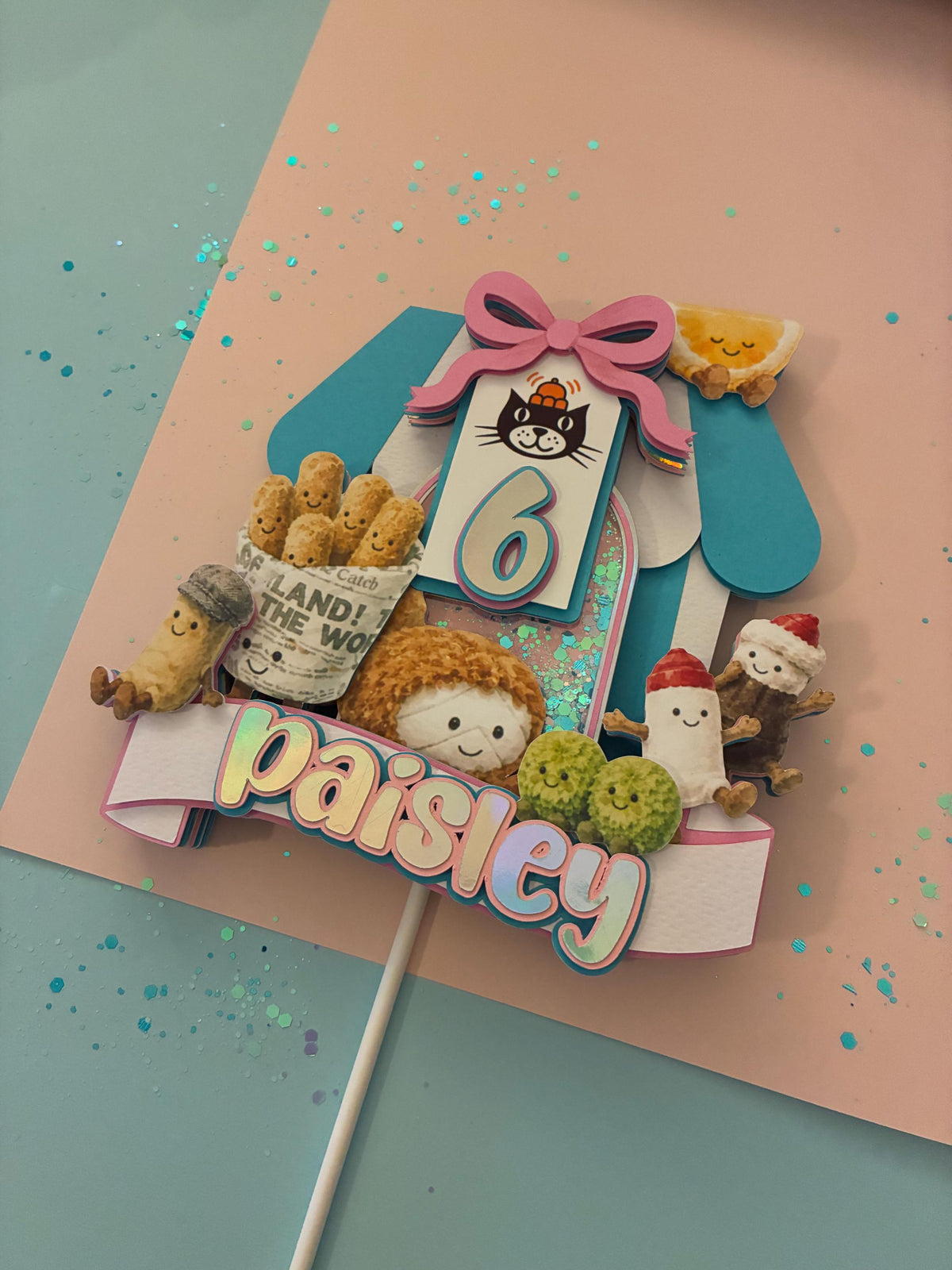 Personalized 3D Cake Topper: Custom Design
