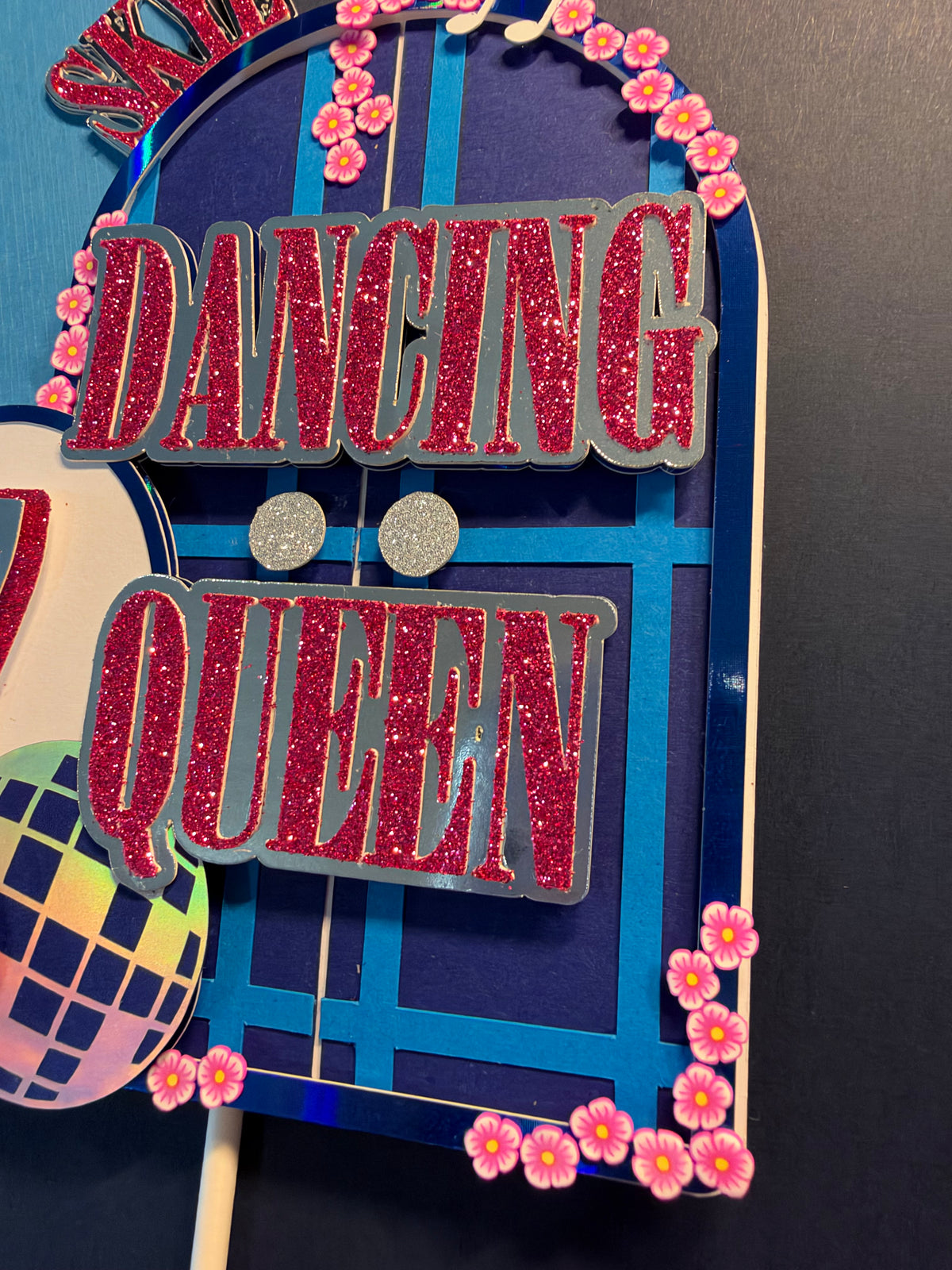 Dancing Queen Cake Topper