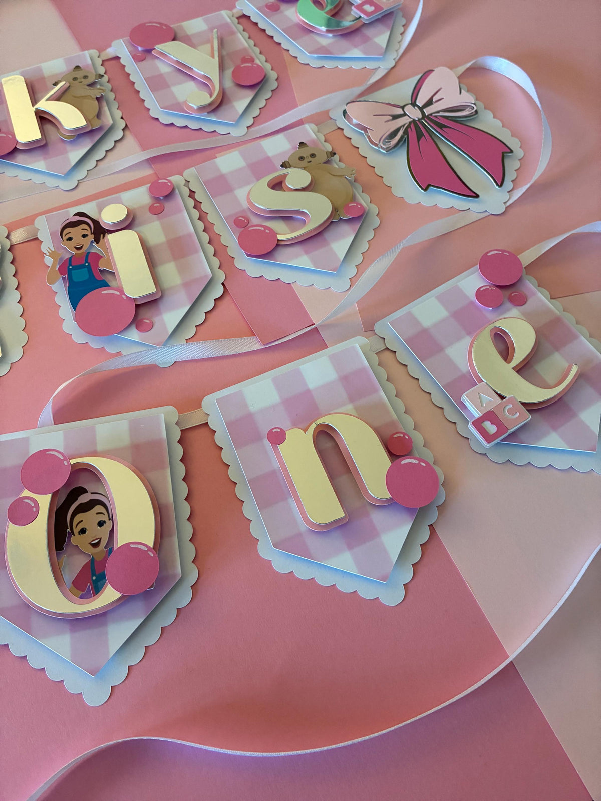 Custom Bunting Banner  | 3D Bunting  | Personalised
