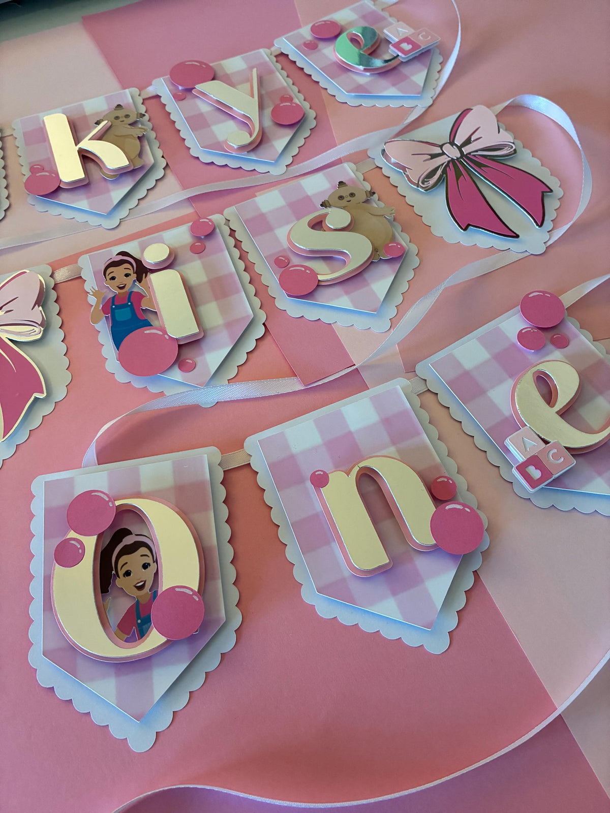 Custom Bunting Banner  | 3D Bunting  | Personalised